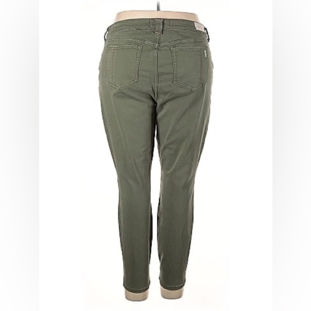 Slink olive color boyfriend jeans